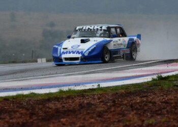 Misionero de Pista: Litwiñiuk dominó bajo la lluvia