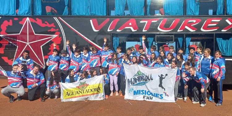 EN MARCHA. El semillero misionero ya puso primera ayer, con las chicas. Hoy será el turno de la rama masculina.