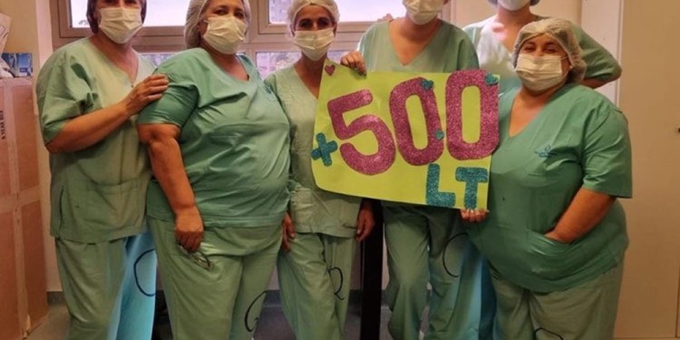 MÁS. Antes que brindaran la opción de lunes a viernes y comenzara el conteo, el Materno ya hacía esta intervención pero  con menos frecuencia, por eso son “más de 500”.