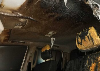 Investigan incendio intencional de una 4×4 en Montecarlo