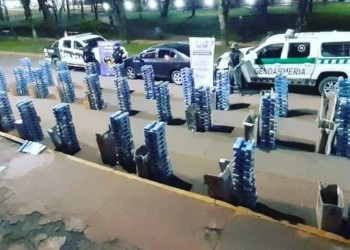 Incautan cigarrillos de contrabando por más de 10 millones de pesos