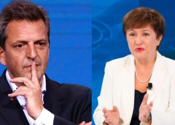 Georgieva felicitó a Massa y ratificó el apoyo del FMI a la Argentina