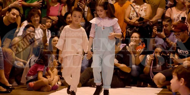 Galería de fotos: así fue la “Pasarela Kids” de la Ruta del Diseño Misionero