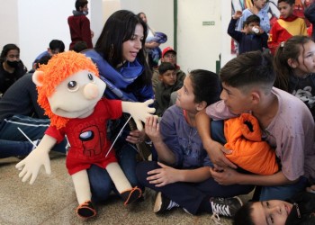 En el Hogar de Día los niños conocieron “El Diario de Milo” a pura alegría y diversión