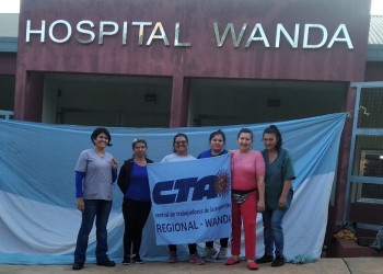 Trabajadoras del hospital de Wanda se encadenarían en defensa de su trabajo