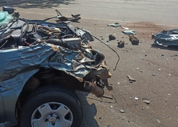 Posadas: violento choque en la Costanera Oeste dejó una mujer herida