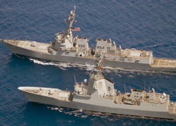 Buques de Estados Unidos navegan en el estrecho de Taiwán y alertan a China