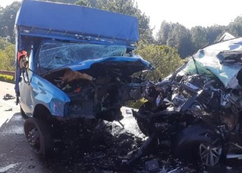 Un misionero y tres jujeños murieron tras choque frontal en la ruta 14