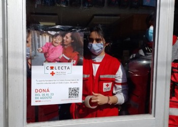 La Cruz Roja Argentina comenzó la primera colecta nacional