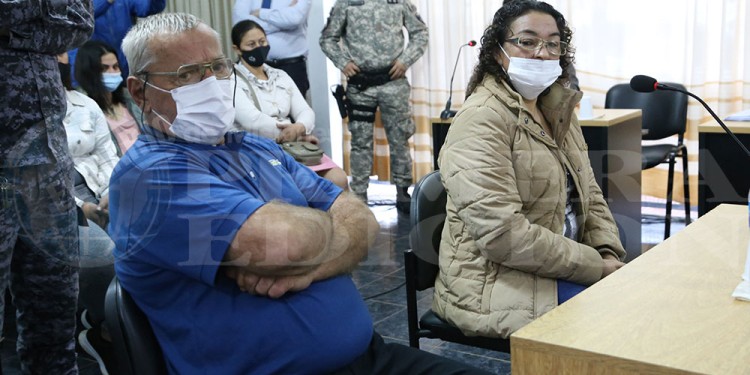 BANQUILLO. Los acusados el jueves de la semana pasada, en la primera audiencia en la que se abstuvieron de declarar ante los magistrados.