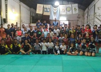 Selección Argentina: hubo reunión de kick boxing en Corrientes