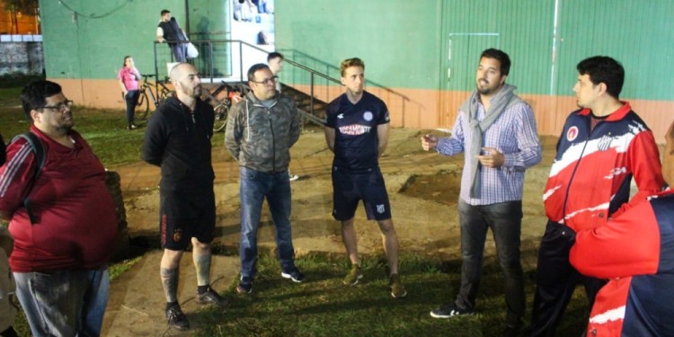 EN MARCHA. La primera reunión de delegados tuvo lugar en el Brown. (Foto gentielza Solo Futsal).