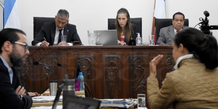 CON DETALLES. Luisa Rosa Amores recordó ayer lo que vio el viernes 16 y madrugada del sábado 17 de diciembre de 2016 sobre la calle 246, casi colectora autovía 12 en Garupá.