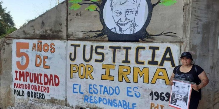 RECLAMO VIGENTE. Silvina De Melo, hija de Irma Ferreyra Da Rocha, mantiene la lucha y el reclamo de justicia desde 2016.