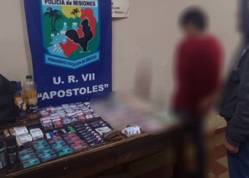 Demoran a un menor por robarle a su tía y a una quiosquera de Apóstoles