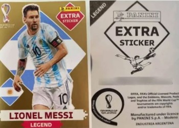 “Lionel Messi Legend Golden” la figurita por la que piden hasta 80.000 pesos
