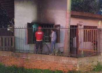 Principio de incendio pudo terminar en tragedia en el barrio Santa Rita