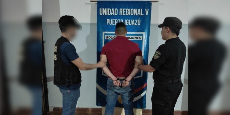 DETENCIÓN. La semana pasada lo aprehendieron en Puerto Esperanza.