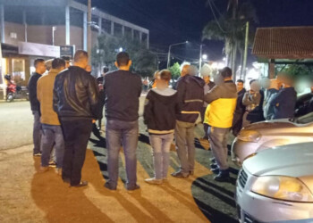 La Policía de Andresito se reunió junto a transportistas públicos en el Foro Vecinal de Seguridad