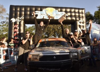 Mandan los hermanos en el Campeonato Misionero de Rally