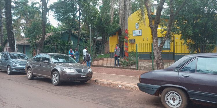 INSEGURIDAD. Estiman que los malvivientes ingresaron por el lateral sur.