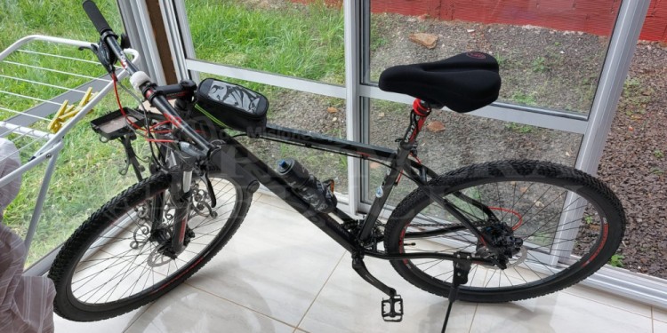 BUSCADA. La policía procura dar con la bicicleta sustraída ayer sábado.