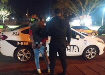 Joven rompió la puerta de la casa de su padre y le robó la garrafa