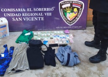 Entró a un comercio y se llevó varias prendas y hasta la cartera de la dueña
