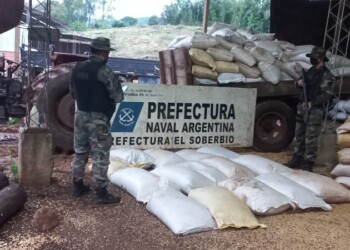 Frenan otro cargamento de soja de contrabando rumbo a Brasil