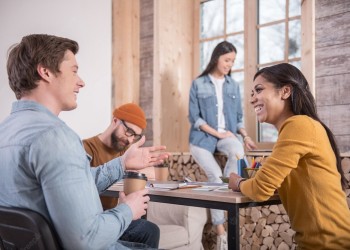 Conversación positiva