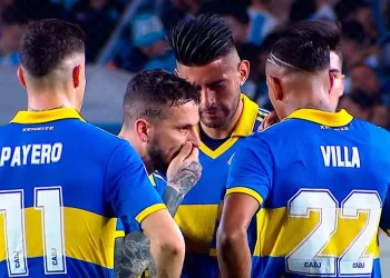Boca: sancionaron a Benedetto y Zambrano tras su pelea