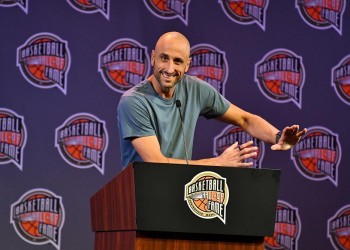 “Manu” Ginobili, el primer argentino en el Salón de la Fama de la NBA