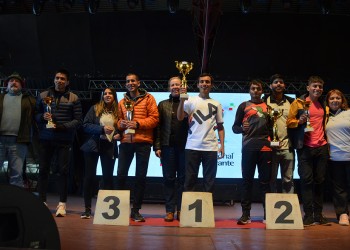 Da Silva festejó en la Maratón del Inmigrante