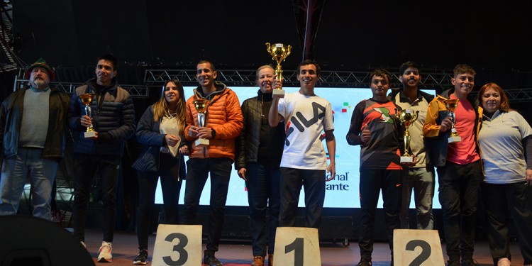 VELOCIDAD. Da Silva fue nuevamente el ganador en las calles obereñas (Prensa Federación del Inmigrante)