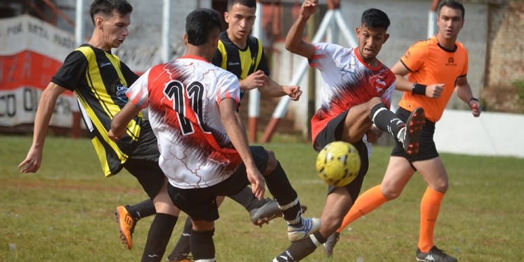 APRETADA DEFINICIÓN. Olimpia San Antonio dejó atrás a Campo Grande. (Gentileza: LROF)