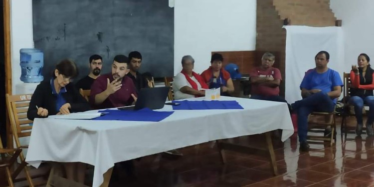 TRABAJO EN CONJUNTO. Los vecinos están comprometidos con el Foro.