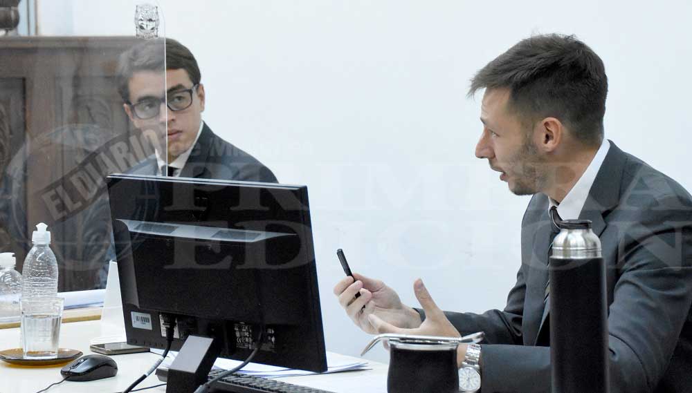 Vladimir Glinka remarcó durante su exposición ante el TP-2 los detalles de los cuatro delitos imputados.