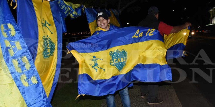 Galería: el festejo “xeneize” en Posadas tras el triunfo en el Superclásico