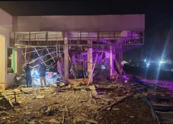 Asaltantes hicieron volar una sucursal bancaria en Paraguay