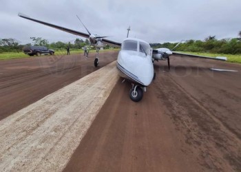Aterrizaje forzoso en el Aeroclub Apóstoles