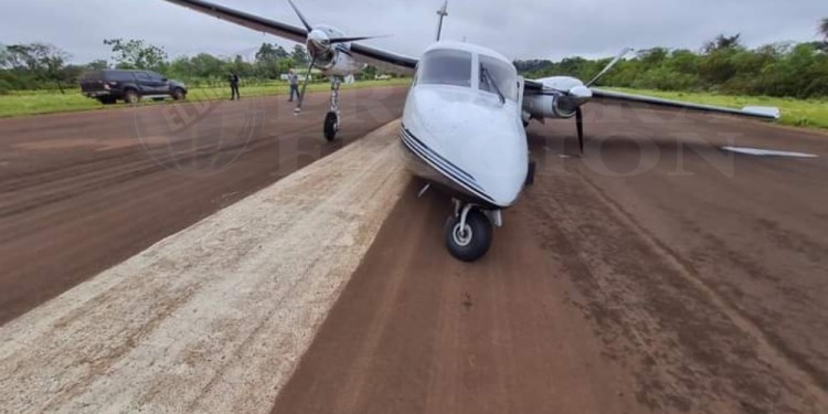 Aterrizaje forzoso en el Aeroclub Apóstoles