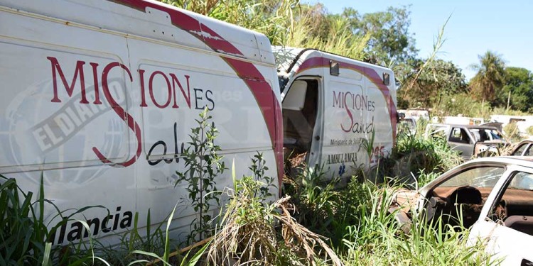 Compactarán unos 120 móviles de la Policía que se encuentran en desuso