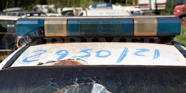 Compactarán unos 120 móviles de la Policía que se encuentran en desuso