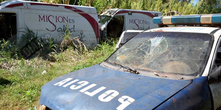 Compactarán unos 120 móviles de la Policía que se encuentran en desuso