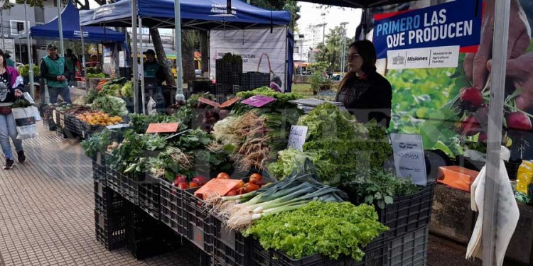 La Feria Franca de Posadas celebró sus 24 años con una fiesta en la plaza San Martín