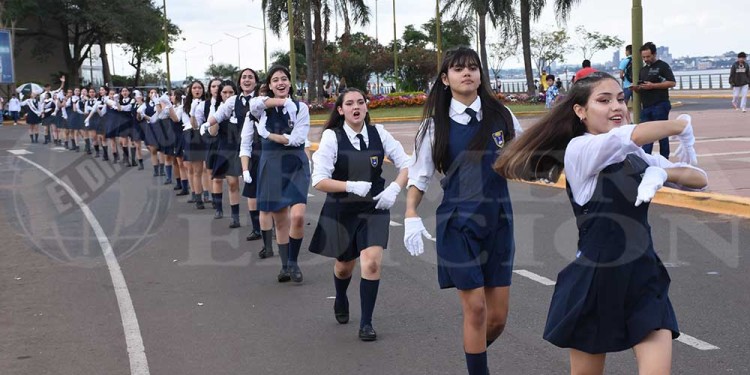 Galería: los estudiantes pusieron toda la alegría y el ritmo en la costanera