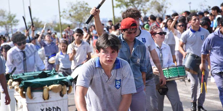 Galería: los estudiantes pusieron toda la alegría y el ritmo en la costanera