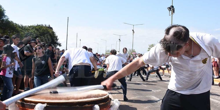 Galería: los estudiantes pusieron toda la alegría y el ritmo en la costanera