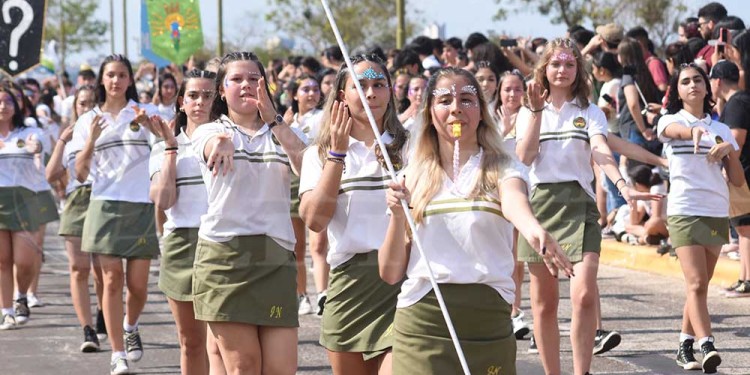 Galería: los estudiantes pusieron toda la alegría y el ritmo en la costanera