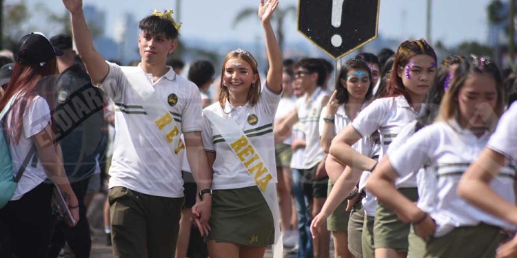 Galería: los estudiantes pusieron toda la alegría y el ritmo en la costanera